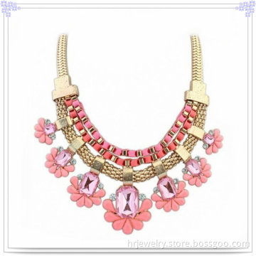 Alloy Jewelry Women Fashion Jewellery Diamond Necklace (NK1039)